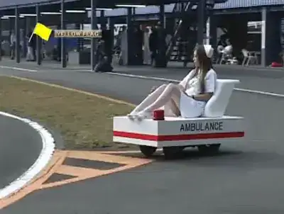 kleiner rettungswagen